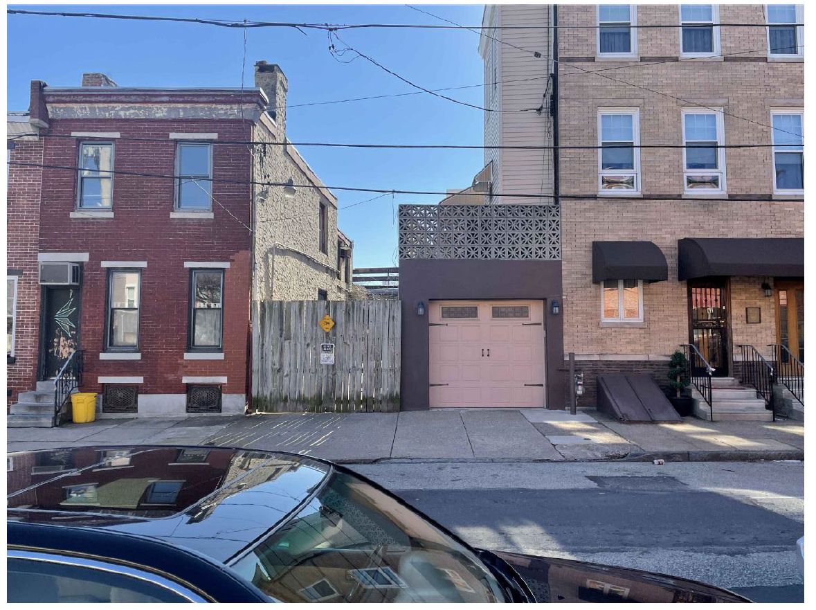 138-40 Tasker Street. Site conditions prior to redevelopment. Looking south. Credit: Fusa Designs via the Department of Planning and Development of the City of Philadelphia