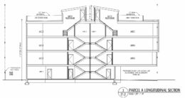 138-40 Tasker Street. Building section. Credit: Fusa Designs via the Department of Planning and Development of the City of Philadelphia