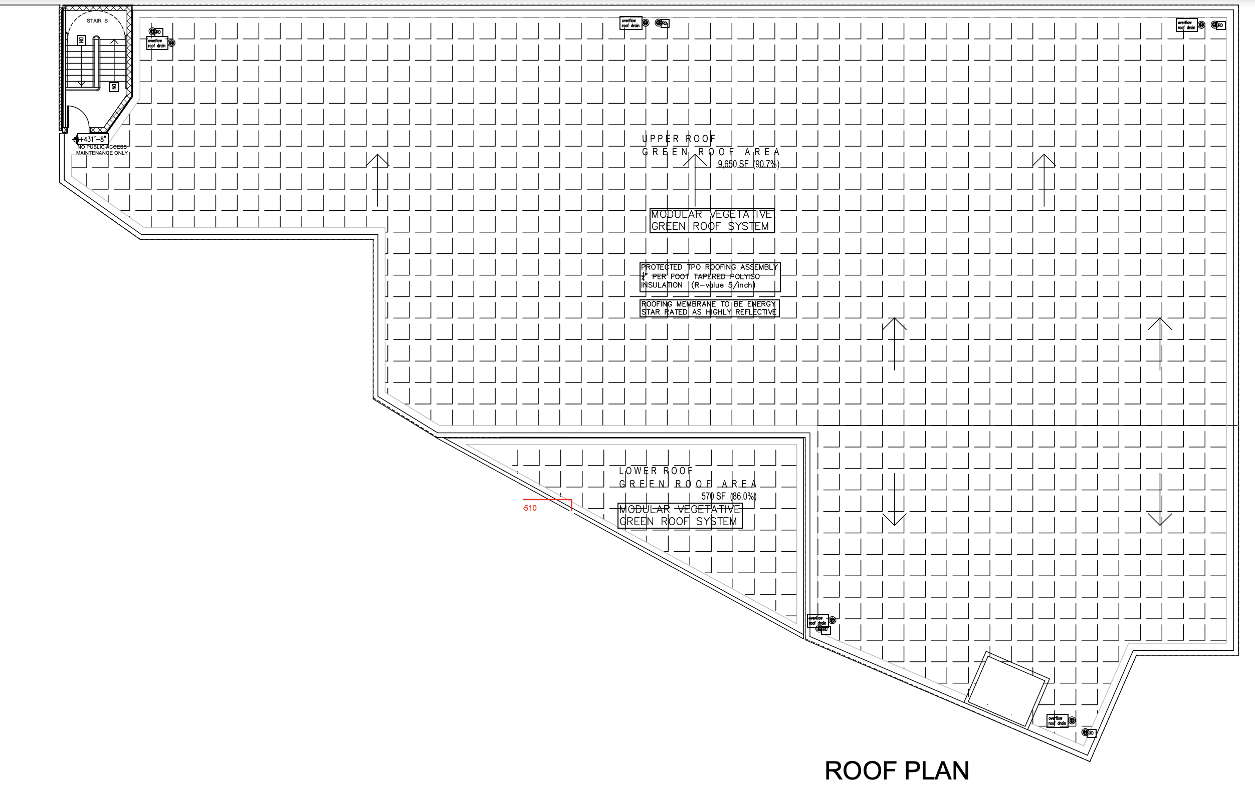 8327 Ridge Avenue Roof Plan