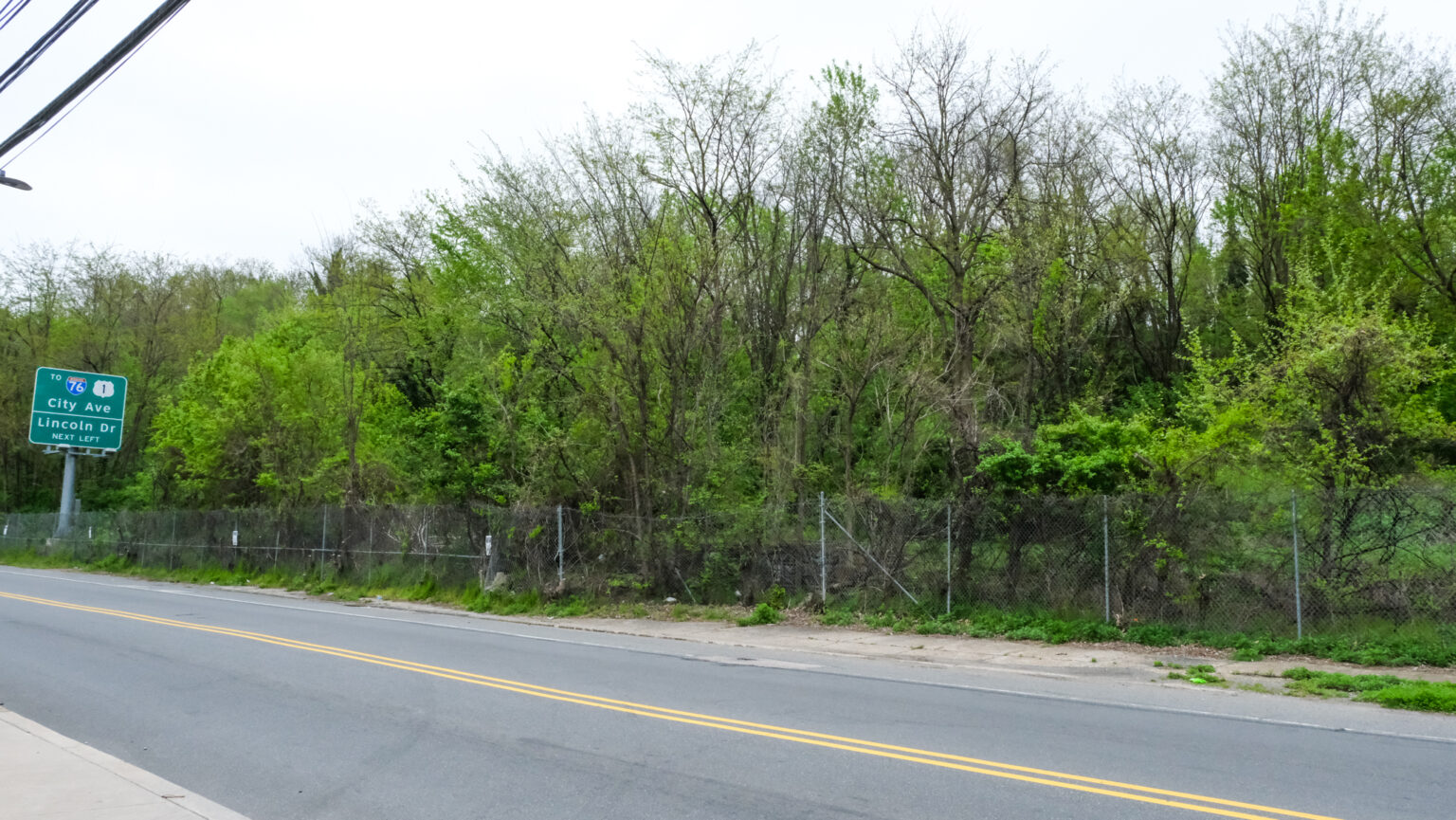 Construction Still Not Started at 4401 Ridge Avenue in East Falls