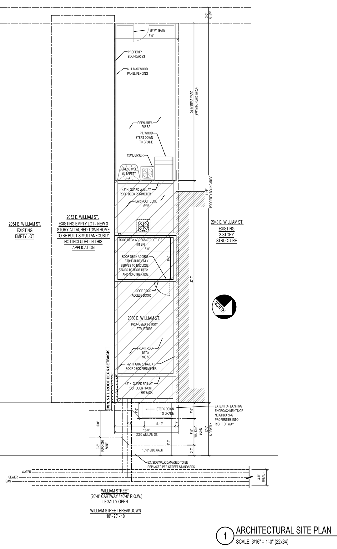 2050 East William Street Site Plan