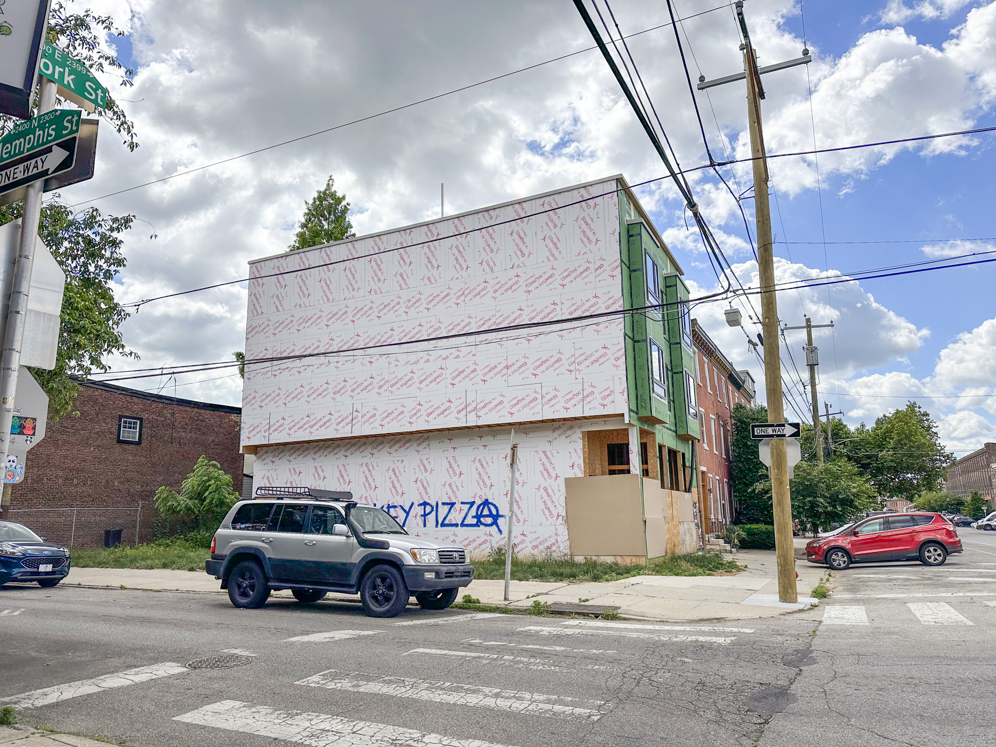 2331-33 East York Street. Photo by Jamie Meller. May 2024