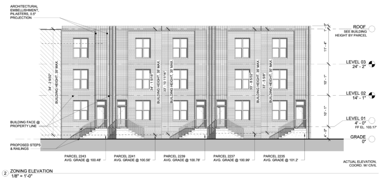 2235 West Thompson Street Elevation