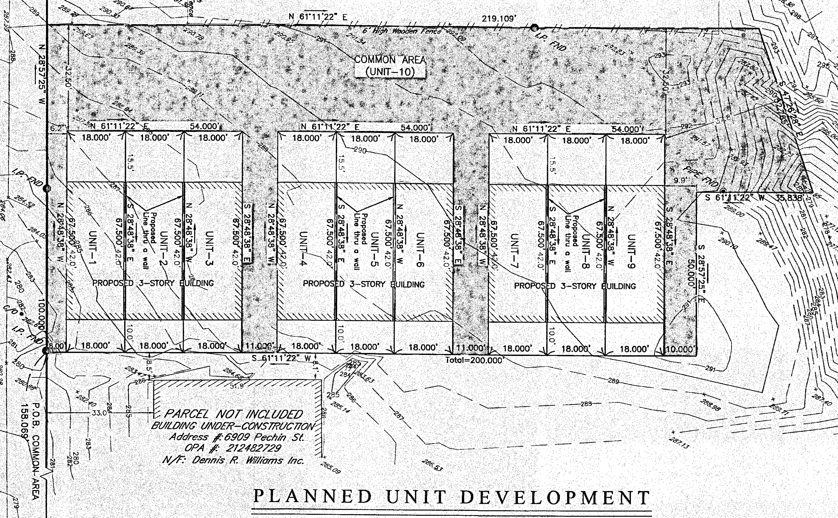 6995 Pechin Street Plan