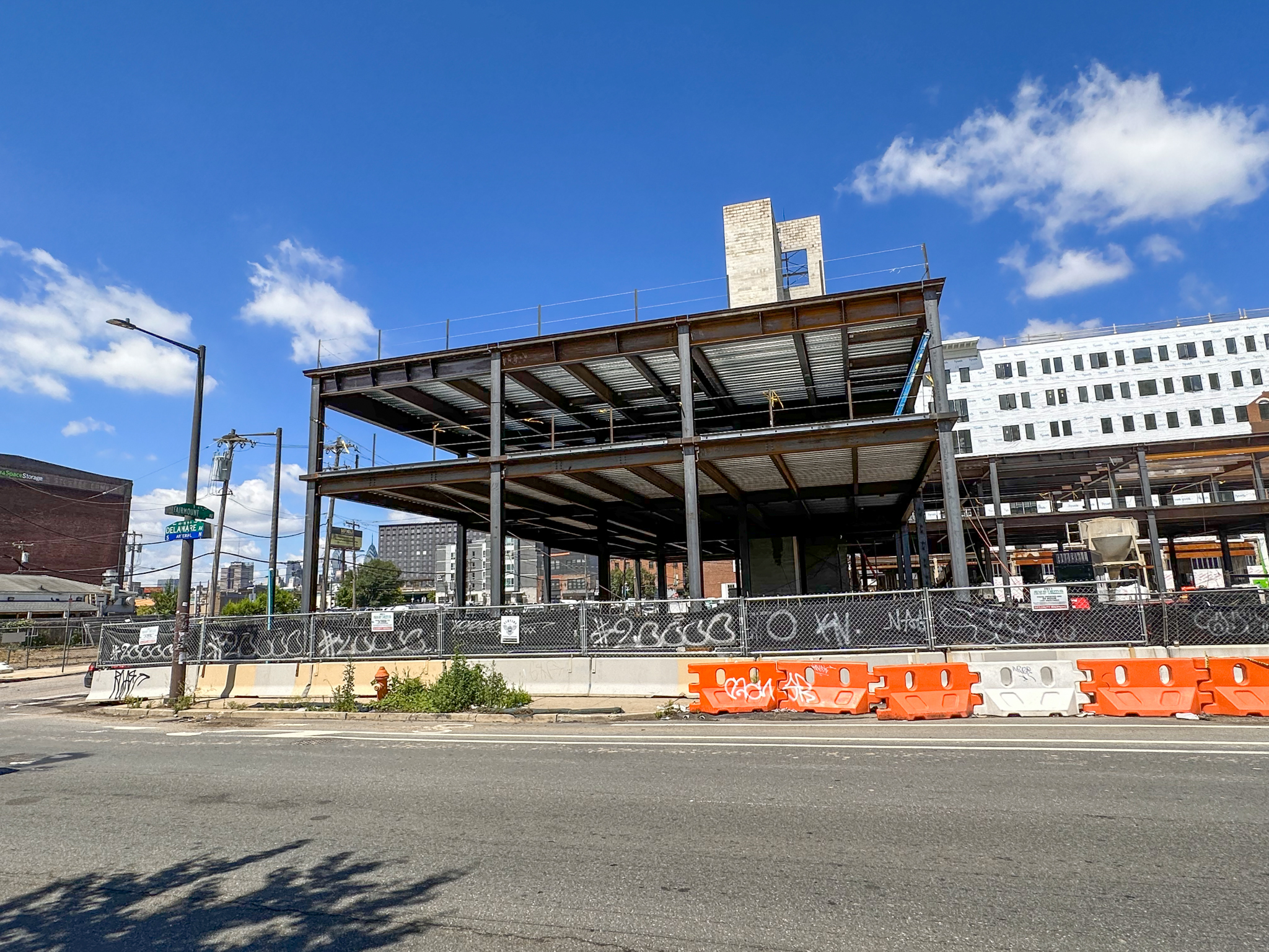 700 North Delaware Avenue. Photo by Jamie Meller. July 2024