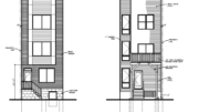 707 West Cumberland Street Elevations