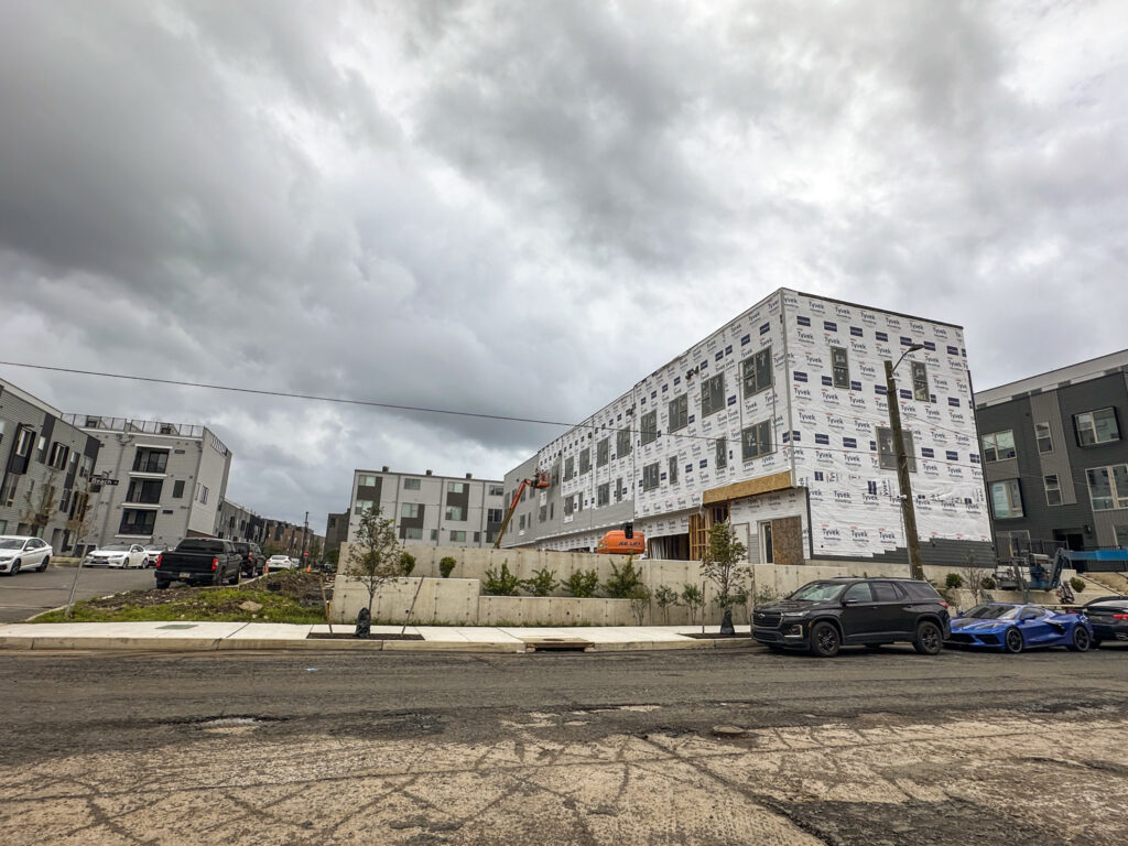 Construction Progresses at Northbank at 2001 Beach Street in Fishtown ...