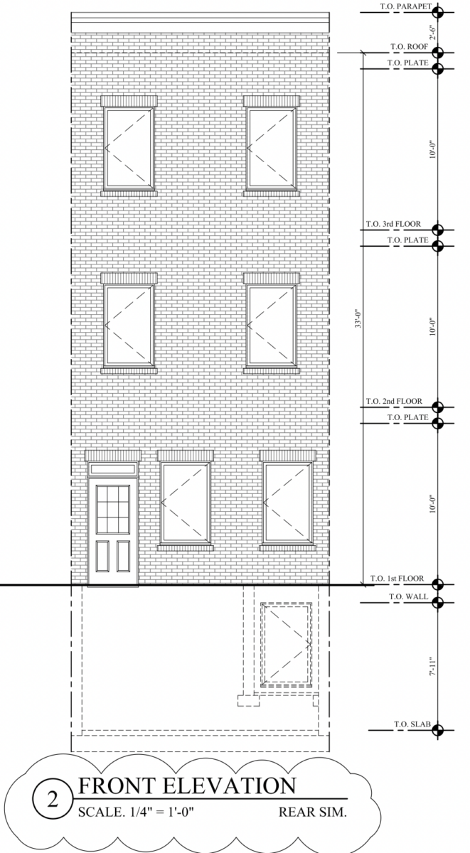 925 North 47th Street Elevation