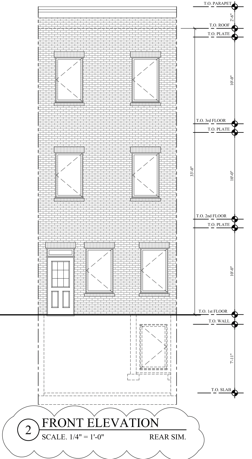 925 North 47th Street Elevation