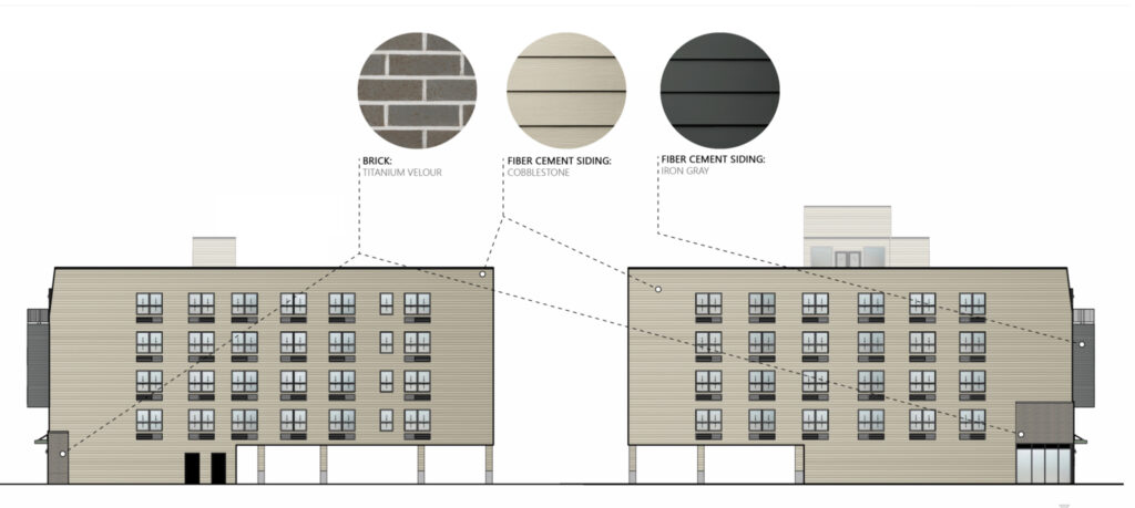 309-21 West Mount Pleasant Avenue. Credit: CosciaMoos Architecture.