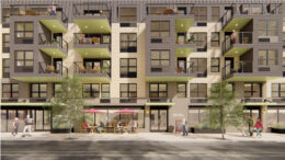 309-21 West Mount Pleasant Avenue. Credit: CosciaMoos Architecture.