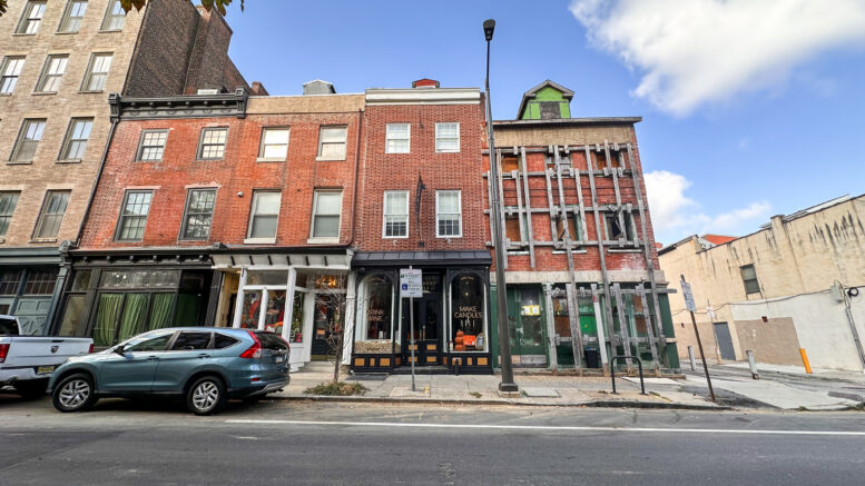 140 North 2nd Street (left). Photo by Jamie Meller. October 2024