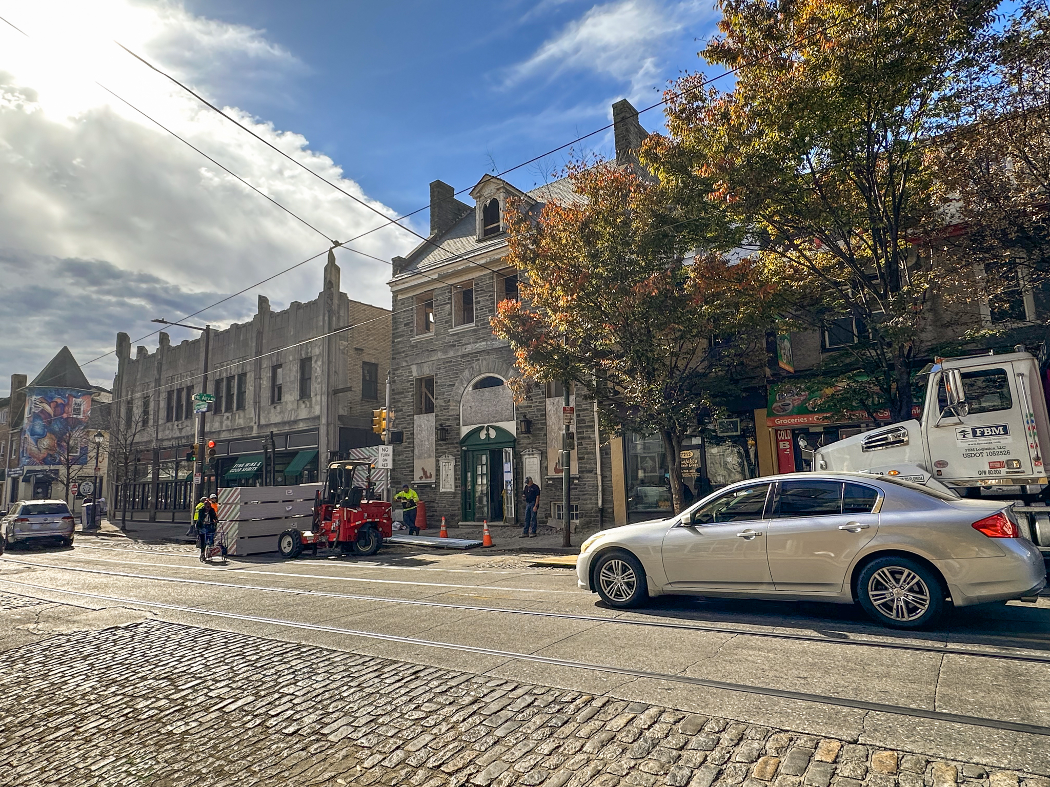 7208-10 Germantown Avenue. Photo by Jamie Meller. November 2024