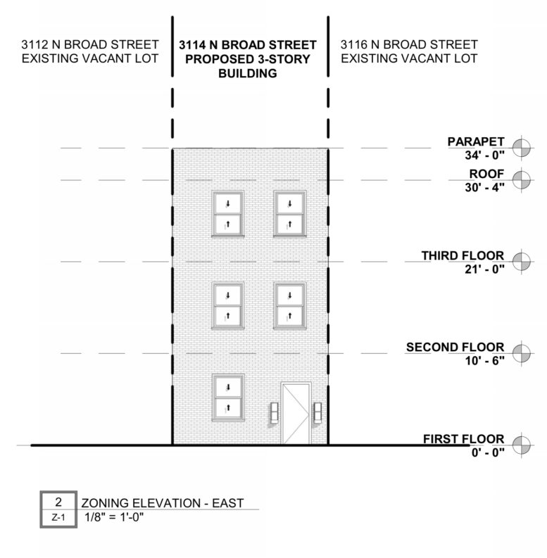 3114 North Broad Street. Credit: JLS Architects.