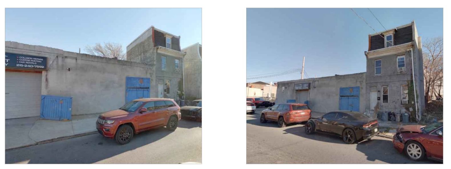 713 North 42nd Street. Site conditions prior to demolition. Credit: JT Ran Expediting via the City of Philadelphia