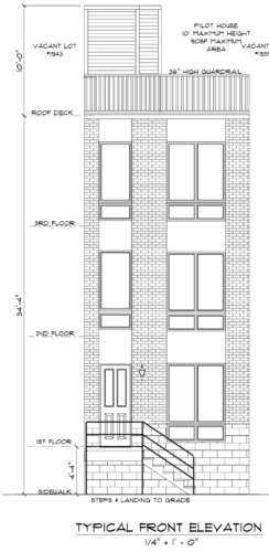 1941 North Leithgow Street Elevation