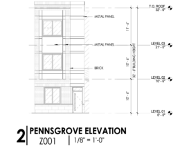 4134 Pennsgrove Street Elevation