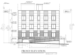 115 North 63rd Street Front Elevation