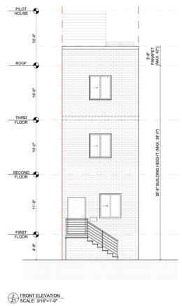 1440 South Fallon Street Elevation