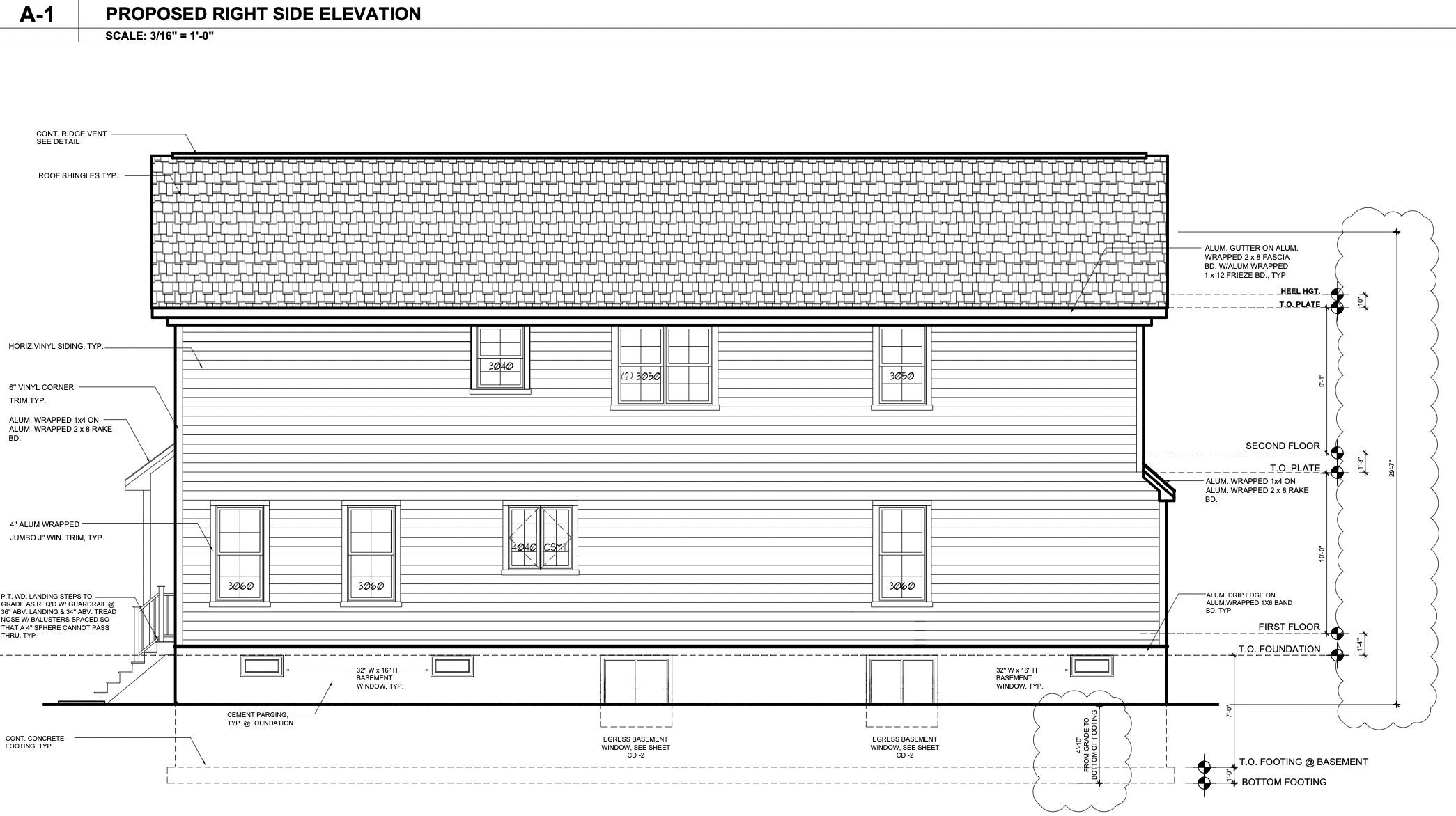 1916 Fuller Street Elevation 1