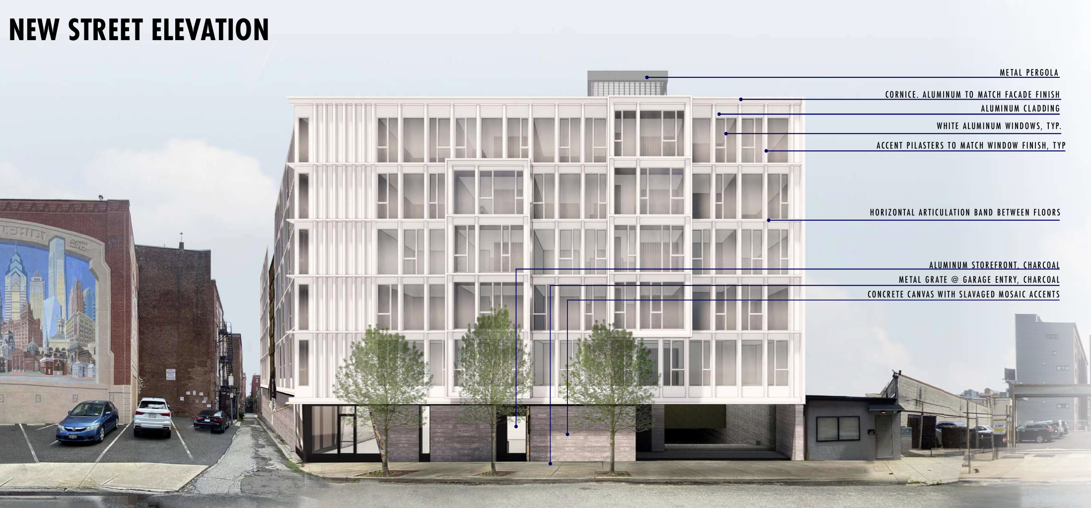 230-36 Vine Street Elevation 2