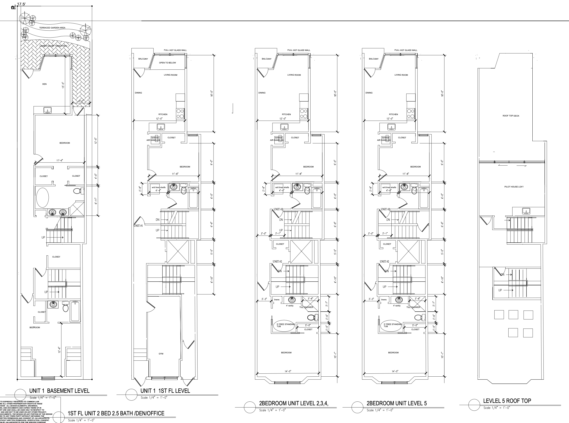 248 North Lawrence Street Floor Plans