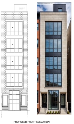 248 North Lawrence Street Front Elevation