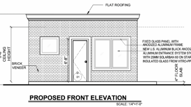 502 West Glenwood Avenue Front Elevation