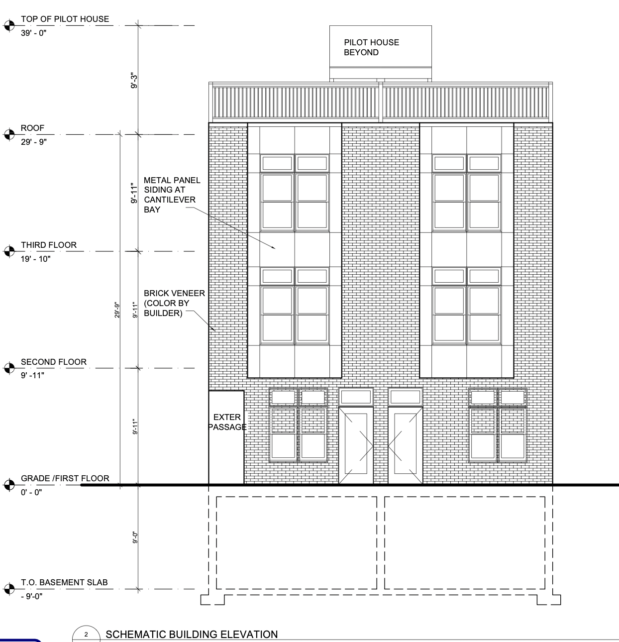 913 West Dakota Street Elevation