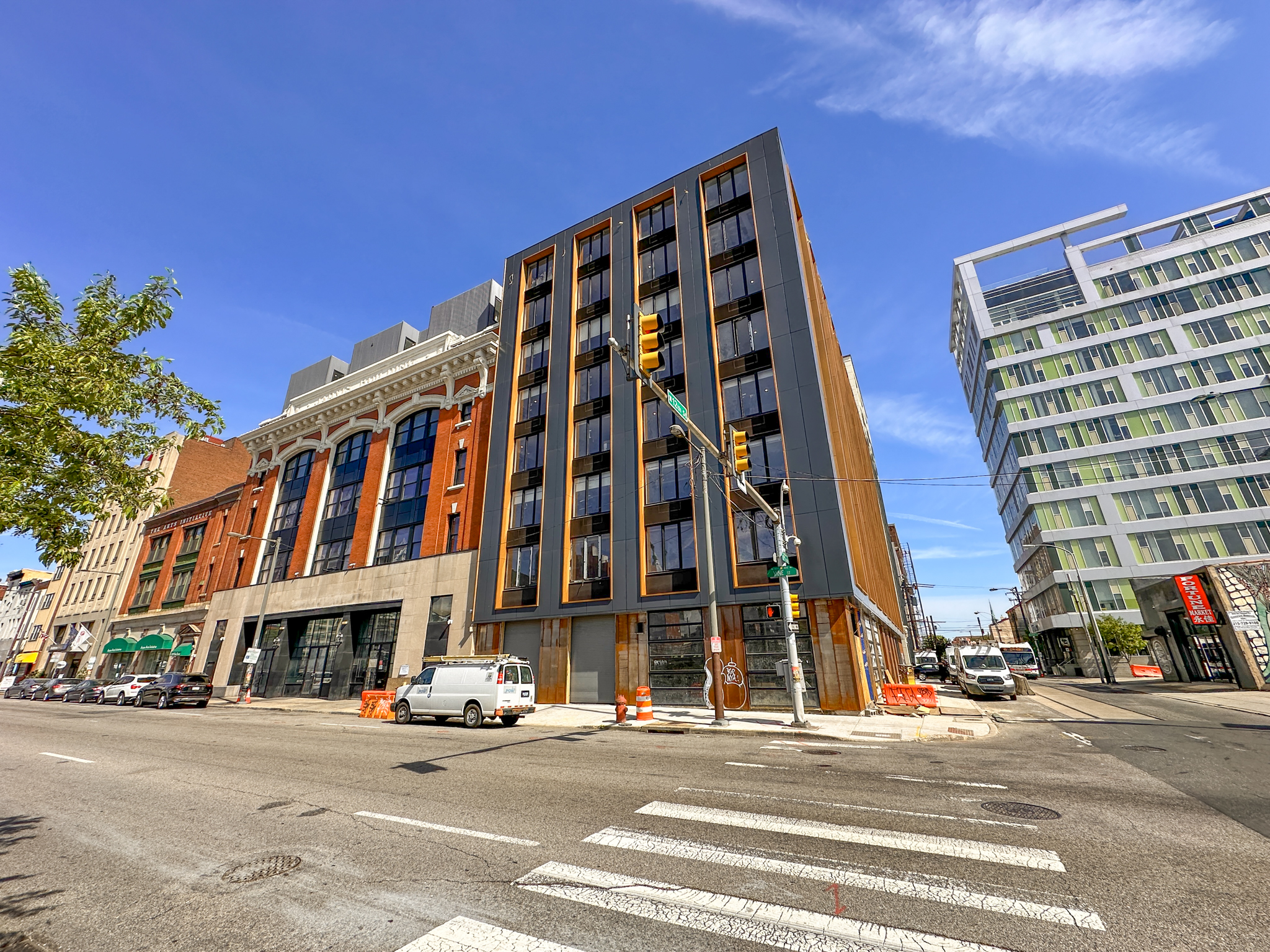 1201-15 Vine Street. Photo by Jamie Meller. May 2025