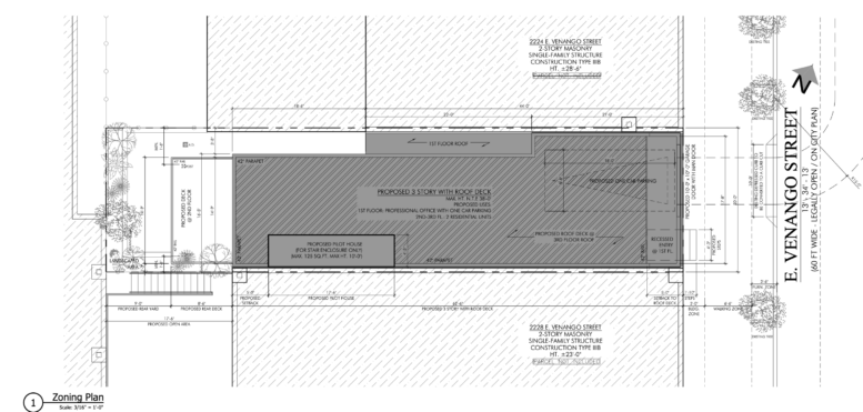 2226 East Venango Street Plan