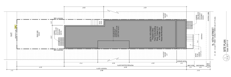 2337 North 16th Street Plan
