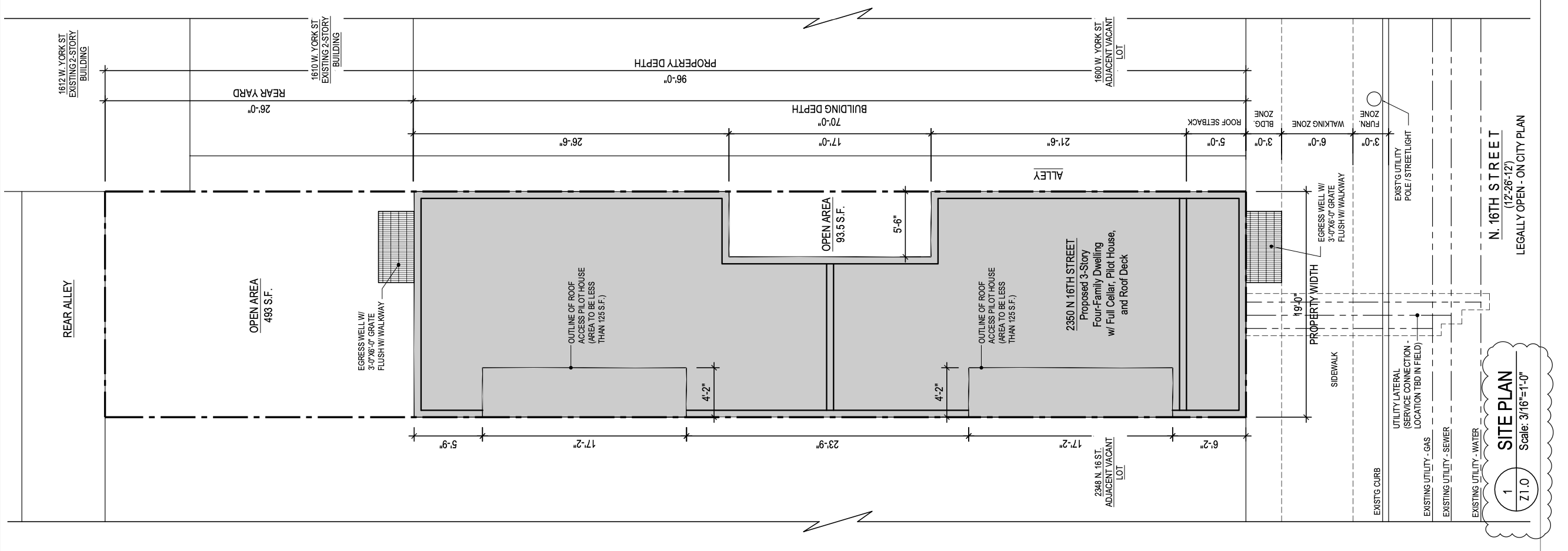 2350 North 16th Street Plan