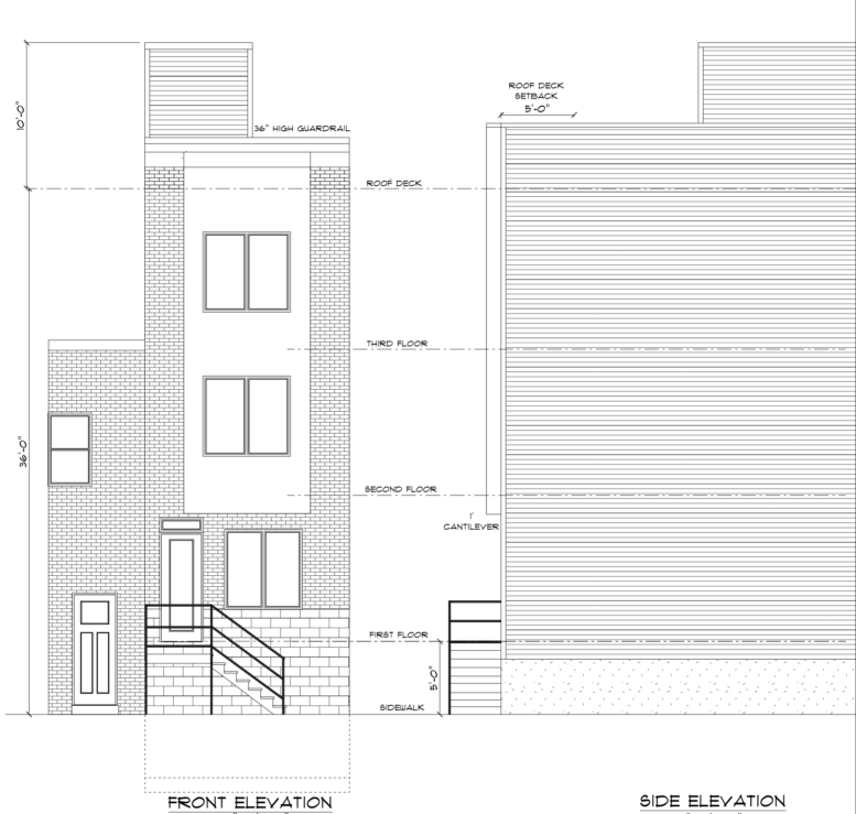 2726 Earp Street Elevations