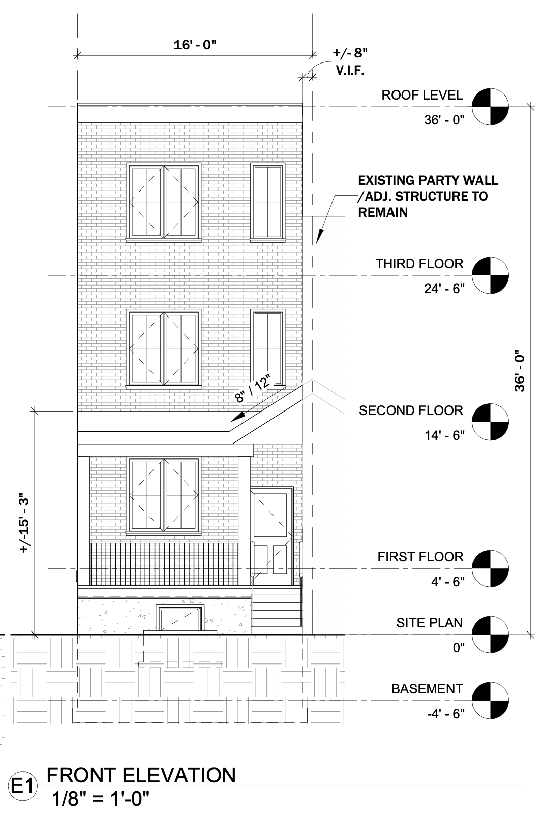 1218 West Butler Front Elevation