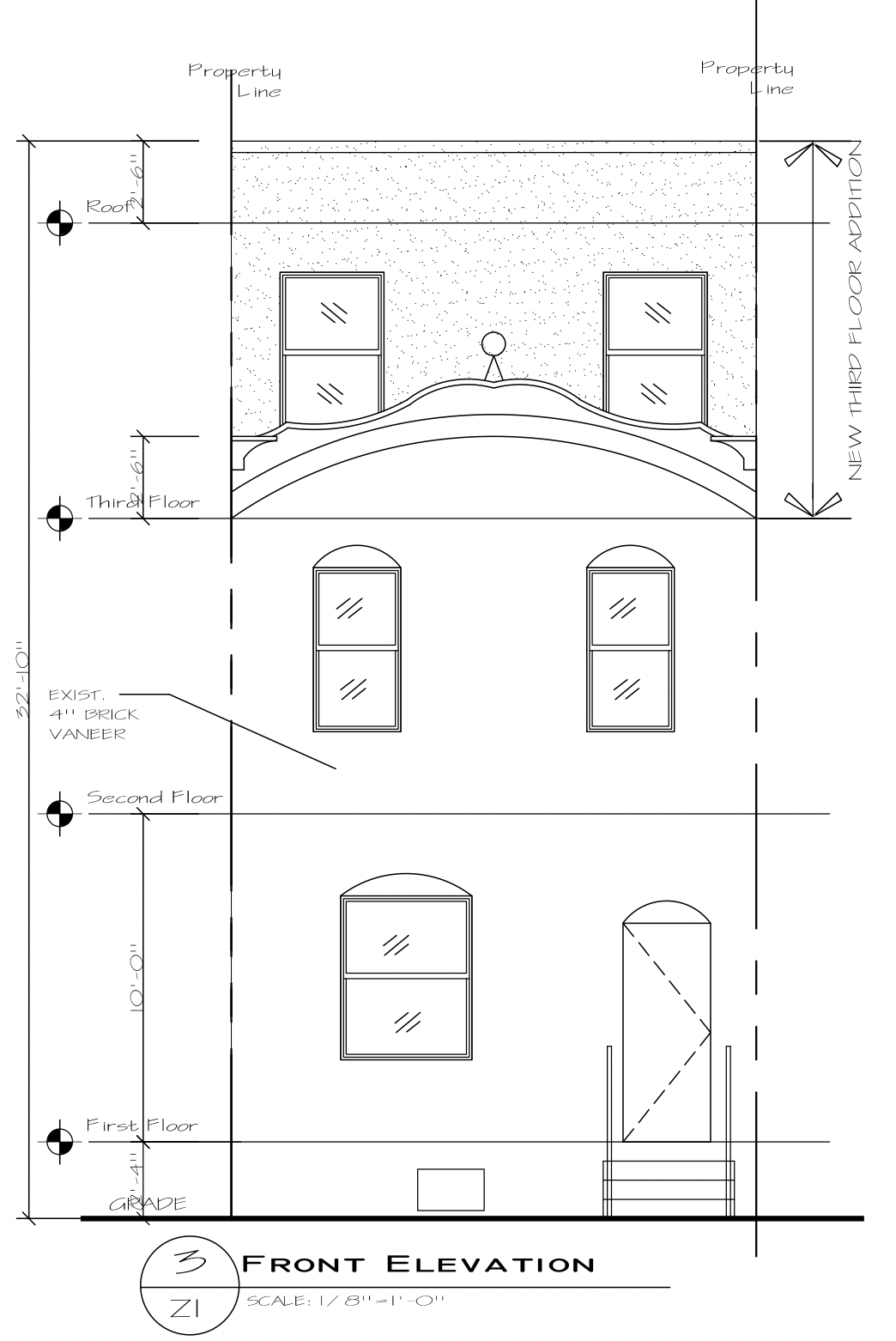 1341 North 29th Street Front Elevation