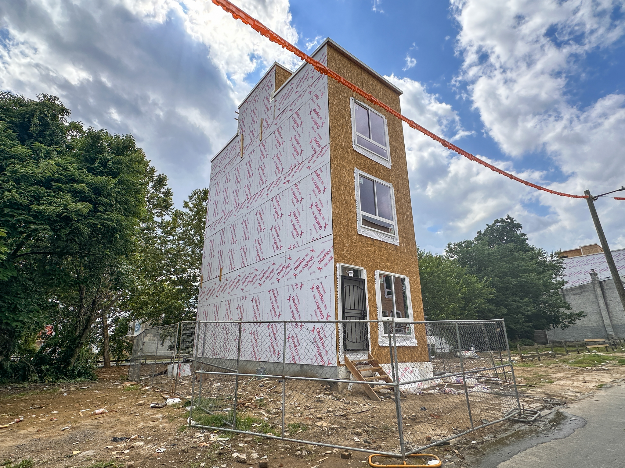 1433 South Fallon Street. Photo by Jamie Meller. July 2025