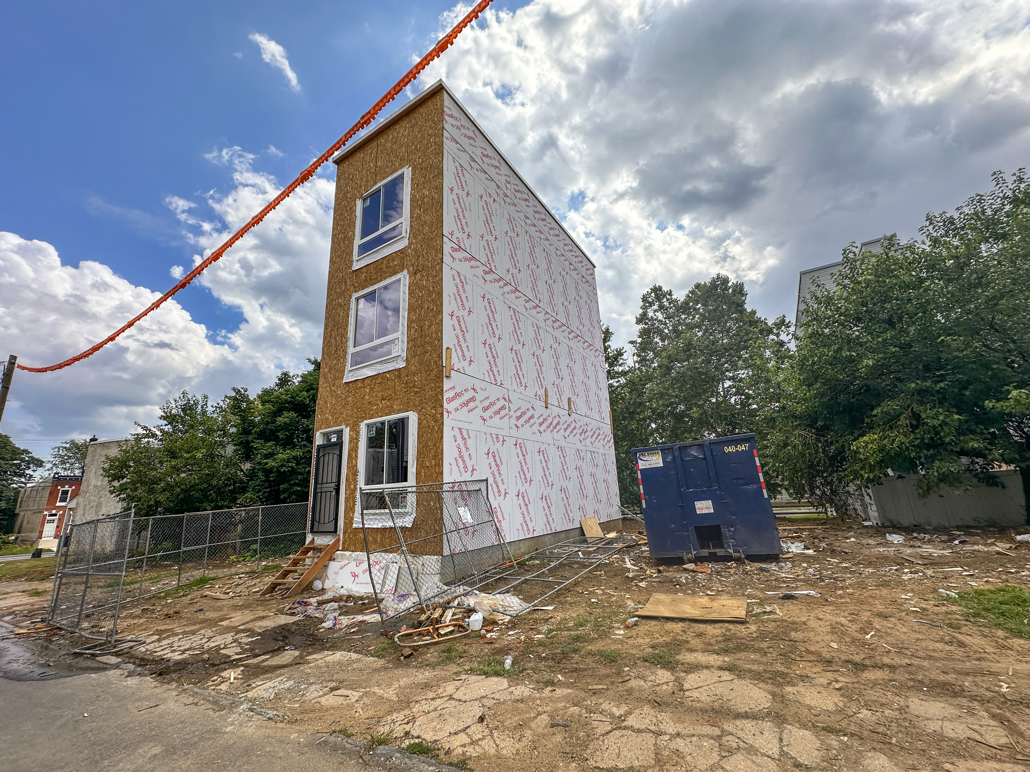 1433 South Fallon Street. Photo by Jamie Meller. July 2025