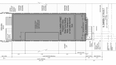 2056 North Darien Street Site Plan