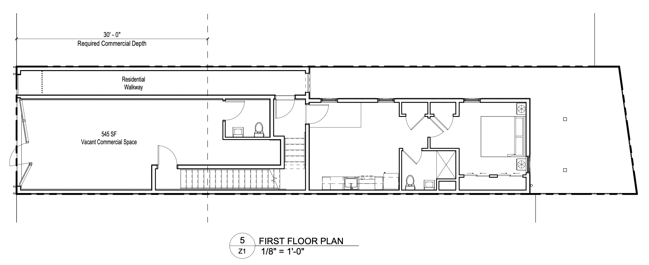 2455 Frankford Avenue First Floor Plan