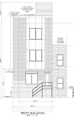 513 Salmon Street Front Elevation