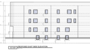 5137-39 Master Street East Elevation