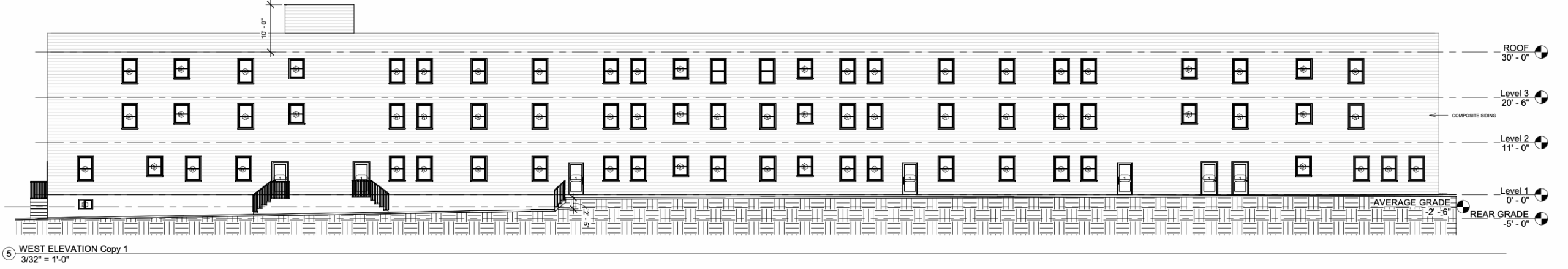8020 Frankford Avenue West Elevation