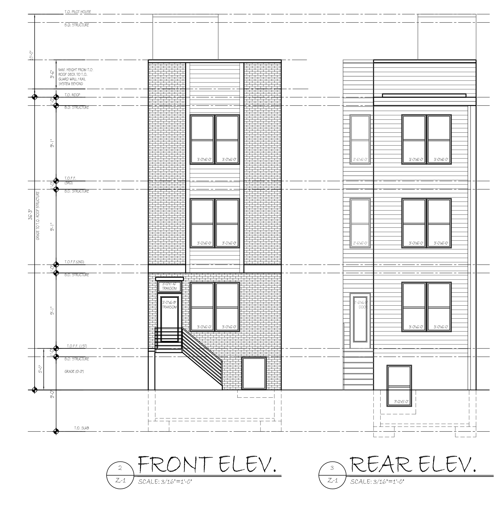 860 North 44th Street Elevations