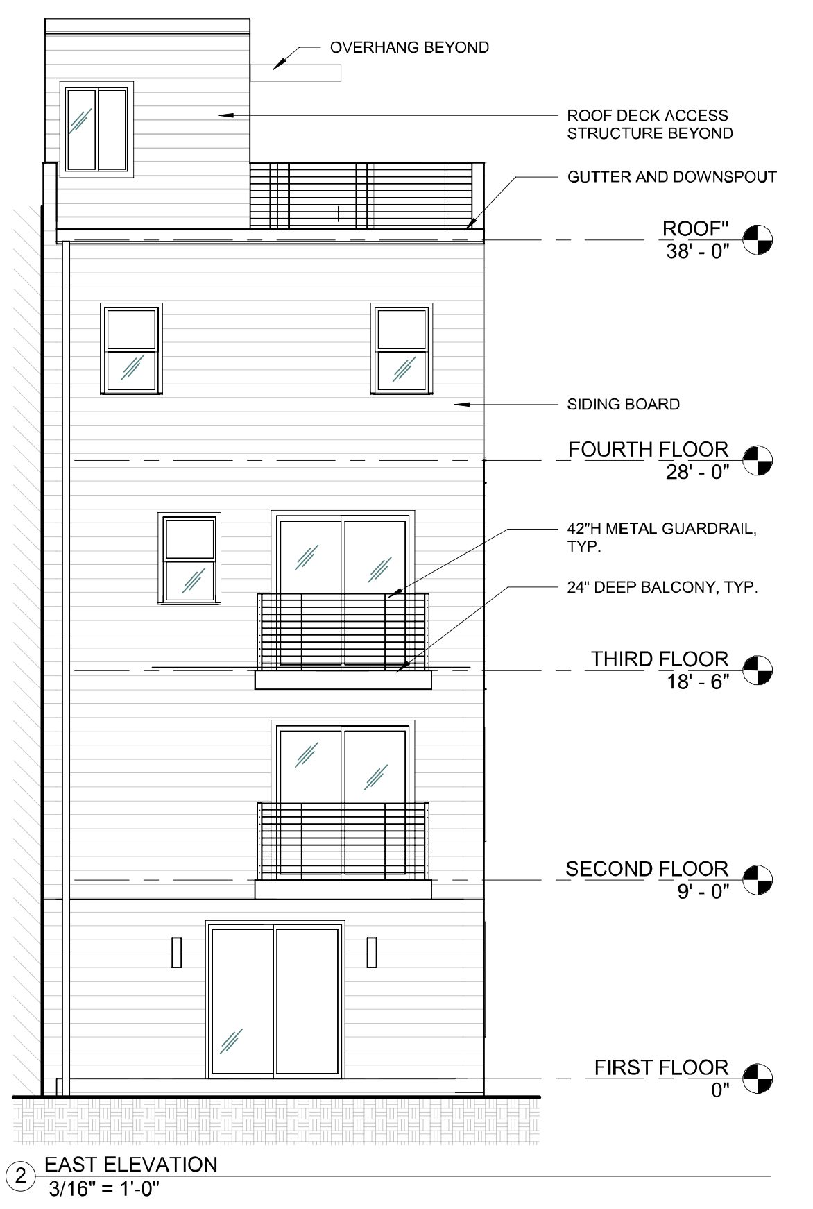 1029 Hyde Street East Elevation