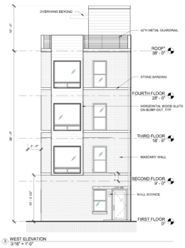 1029 Hyde Street West Elevation