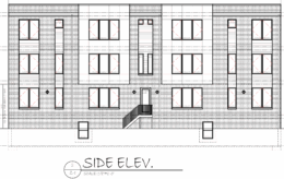 1240 West Erie Avenue Side Elevation