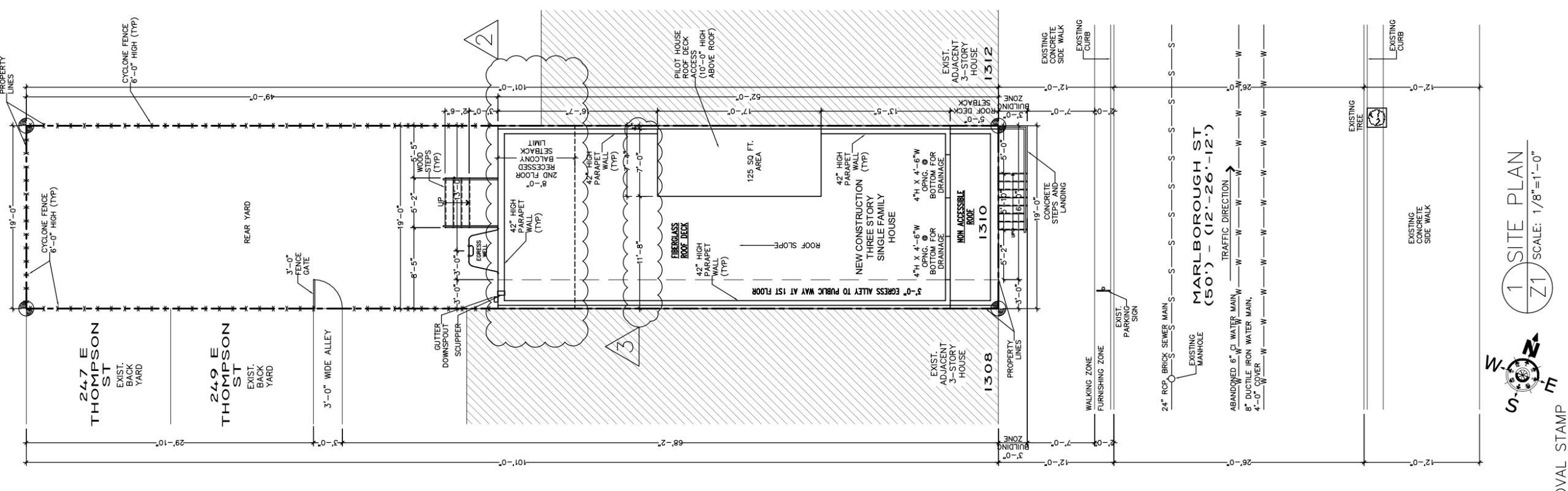 1310 Marlborough Street Plan