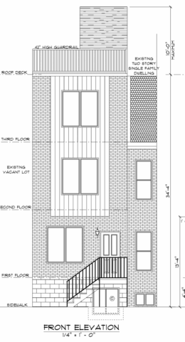 2116 North 7th Street Front Elevation