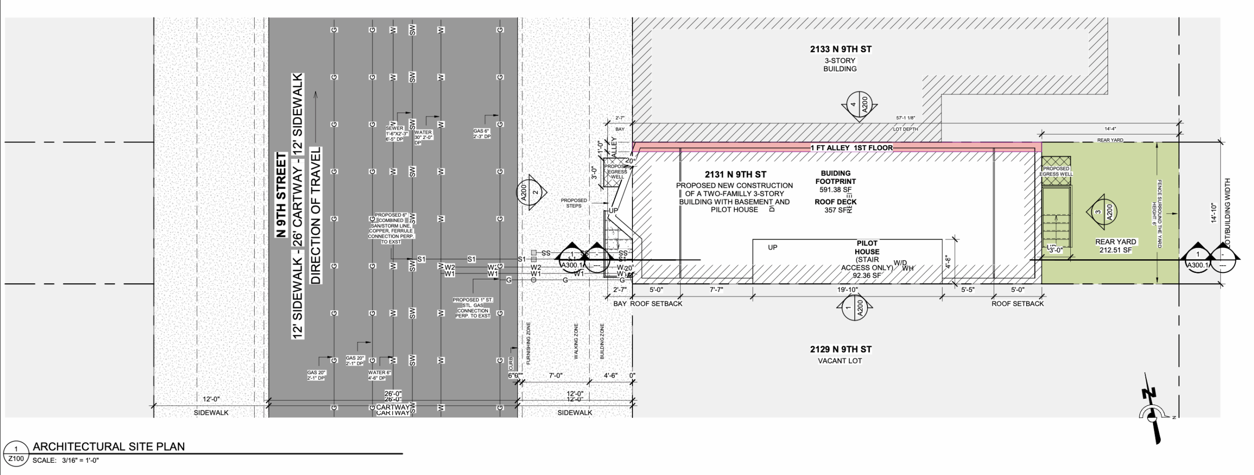 2131 North 9th Street Plan